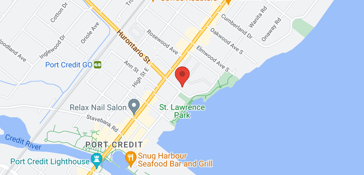 map of 28 St. Lawrence Drive